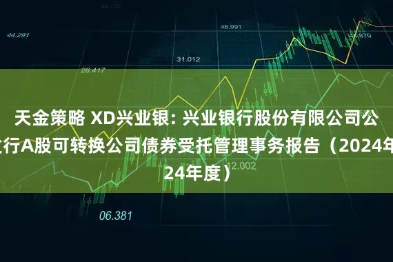 天金策略 XD兴业银: 兴业银行股份有限公司公开发行A股可转换公司债券受托管理事务报告（2024年度）