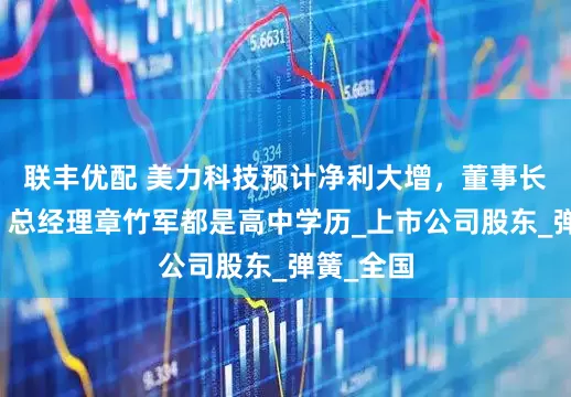 联丰优配 美力科技预计净利大增，董事长章碧鸿、总经理章竹军都是高中学历_上市公司股东_弹簧_全国