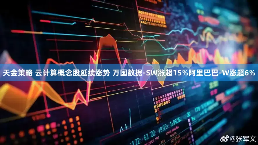 天金策略 云计算概念股延续涨势 万国数据-SW涨超15%阿里巴巴-W涨超6%